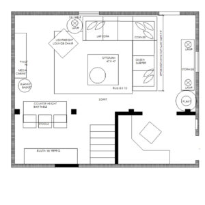 Basement Finishing Floorplan