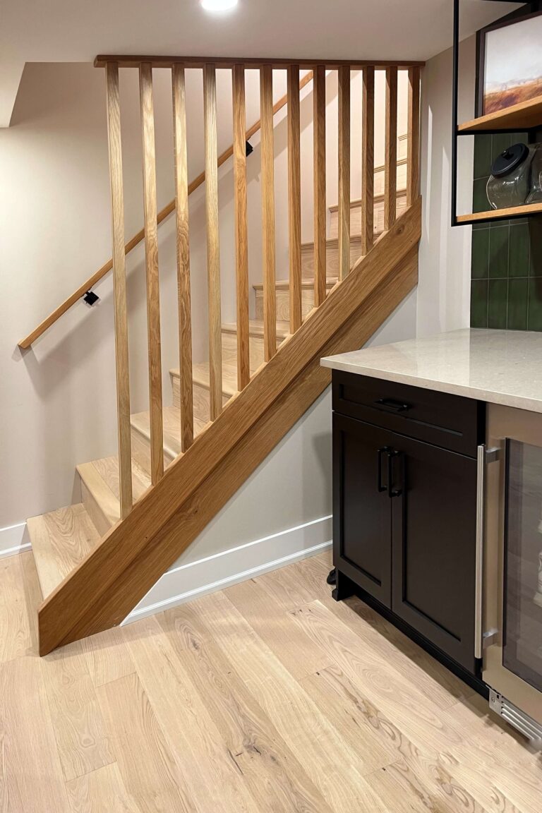 Main Line Basement Designer Staircase