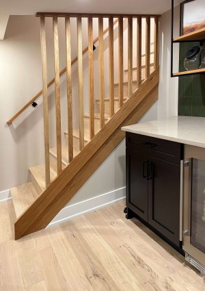 Main Line Basement Designer Staircase
